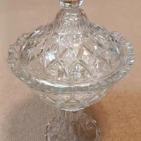 شکلات خوری پایه دار کریستال