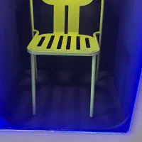 صندلی تمام فلزی کافیشاپ رستوران فسفود تراس فضاباز|میز و صندلی غذاخوری|باقرشهر, |دیوار