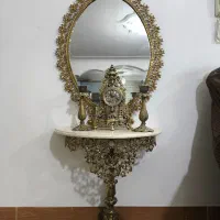 آینه کنسول برنجی