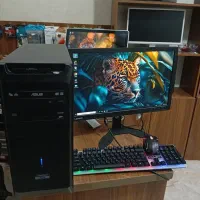 کامپیتور کامل به همراه کیبورد و موس گیمینگ|رایانه رومیزی|بابل, |دیوار