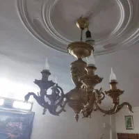 یه جفت لوستر با روکش آب طلا|لوستر و چراغ آویز|پرند, فاز ۵|دیوار