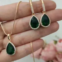 ست  بی نظیر نگین دار