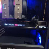 کیس  گیمینگ با گرافیک 6900xt فروش فوری