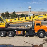 اجاره جرثقیل ۲۵ تن دکل بلند با جیم|خدمات حمل و نقل|تهران, وردآورد|دیوار