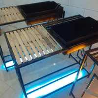 منقل کباب پز چوب فلز ایستاده