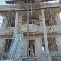 سنگ کار نما و ویلا پله هرچی با سنگ