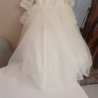 پیراهن تور دخترانه مناسب 6 تا 7 سال