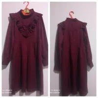 پیراهن و دامن دخترانه یلدایی،لباس گرم|لباس|نیشابور, هفده شهریور|دیوار