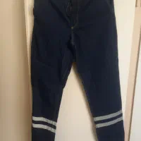 شلوار کار لی دارای نوار شبرنگ