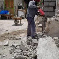 تخریب کاری و سیمان کاری وسیمان سفید