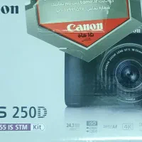 دوربین عکاسی canon eos 250d با لنز 18-55 is stm