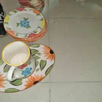 ظرف و ظروف مینا کاری به دلیل ورشکستگی زیر قیمت|حراج|رویان, |دیوار