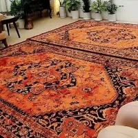 فرش فانتزی طرح دستبافت بسیار زیبا و نو