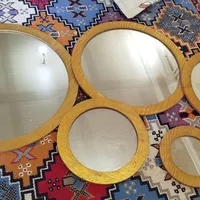آیینه پنج تایی|آینه|اراک, |دیوار