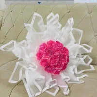 دسته گلای روبانی