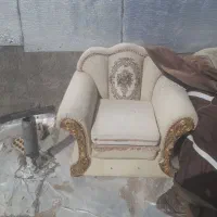 یک دست مبل هفت نفره سالم و تمیز