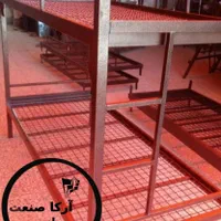 تخت خواب دوطبقه فلزی خوابگاهی فنس( آرکا صنعت)|تخت و سرویس خواب|مشهد, شهید آوینی|دیوار
