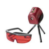 تراز لیزری چیبو آلمان همراه عینک با عینک کنتراست