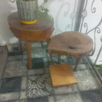 میز عسلی چوبی