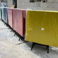 انواع میز و صندلی پایه فلزی و پلاستیکی باغی