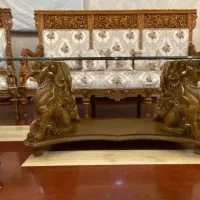 مبلمان ۱۳ نفره طرح پاسارگارد+میز ناهارخوری ۱۰نفره|مبلمان خانگی و میز عسلی|تهران, شهرک فرهنگیان|دیوار