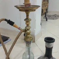 قلیان مارک معماریان کلا 5بار استفاده شده تنه برنجی
