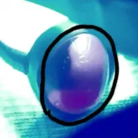 یاقوت مصور بسیار کهنه عکس با uv