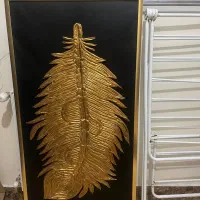 تابلو طلایی مشکی