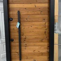 درب ضدسرقت ترمو نرده شیشه ای،نمای کرتین وال کدA011|مصالح و تجهیزات ساختمان|پل سفید, |دیوار