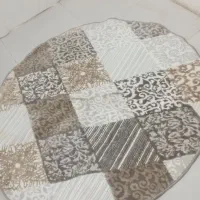 فرش گرد گل برجسته