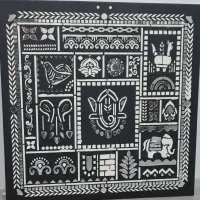 تابلو لیپان آرت آینه کاری شده