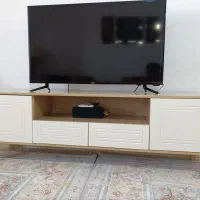 ست میز تلوزیون و اینه کنسول درجه یک|بوفه، ویترین، کنسول|پرند, فاز ۵|دیوار