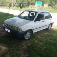 پراید صبا دوگانه کارخانه مدل ۱۳۸۷ سفید