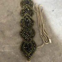 کمربند جواهر دوزی