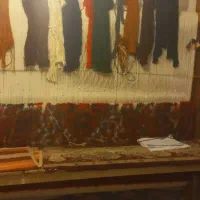 فرش نیمه کاره