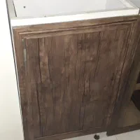 کابینت بنده فلز درب MDF