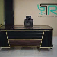 میز کریستال دپارتمان وزارت آریان استوانه ای ممبران|دفتر کار|کوهدشت, |دیوار