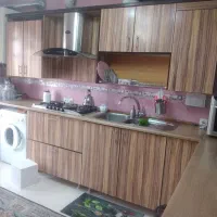 فروش کابینت دست دوم با لوازم گاز هود و سینک