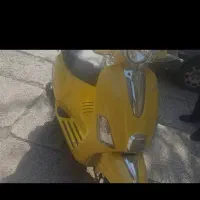 موتور سیکلت کاوان 125 زرد براق