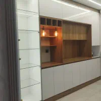 کابینت کمد دیواری ترمو TV وال اقساطی بدون بهره