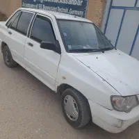 پراید ۱۳۲ سفید مدل ۹۰