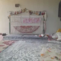 فرش دایره نیمه کاره طرح علیا