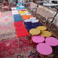 گل میز رنگی و جلو مبلی و زیر گلدانی همه رنگی|مبلمان خانگی و میز عسلی|شیراز, وزیرآباد|دیوار