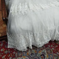 پرده  سه متری (پر چین)|پرده، رانر، رومیزی|سبزوار, گلشن|دیوار