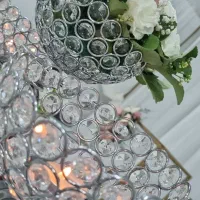 انواع شمعدان کریستال و نقره