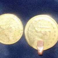 سکه قدیمی ده دیناری ۵۰ دیناری ایرانی