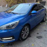 چری آریزو ۵ توربو اتوماتیک آبی متالیک مدل ۱۳۹۶|خودرو سواری و وانت|تهران, چوب تراش|دیوار