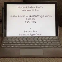 microsoft surface pro 7+plus سرفیس پرو ۷ پلاس|رایانه همراه|تهران, آشتیانی|دیوار