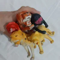 فیگور حیوانات ببر و پلنگ و شیر و میمون|اسباب‌‌بازی|تهران, سبلان (لشگر)|دیوار