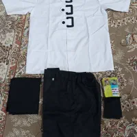 لباس آشپزی به همراه کلاه و ساق دست